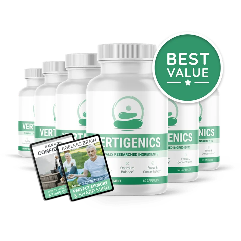 Vertigenics Sleep Health — 6 Bottle / 180 Day Pack